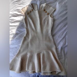 Sandro short tweed dress - size 34